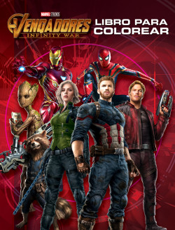 Vengadores Infinity War Libro Para Colorear Marvel Planeta De