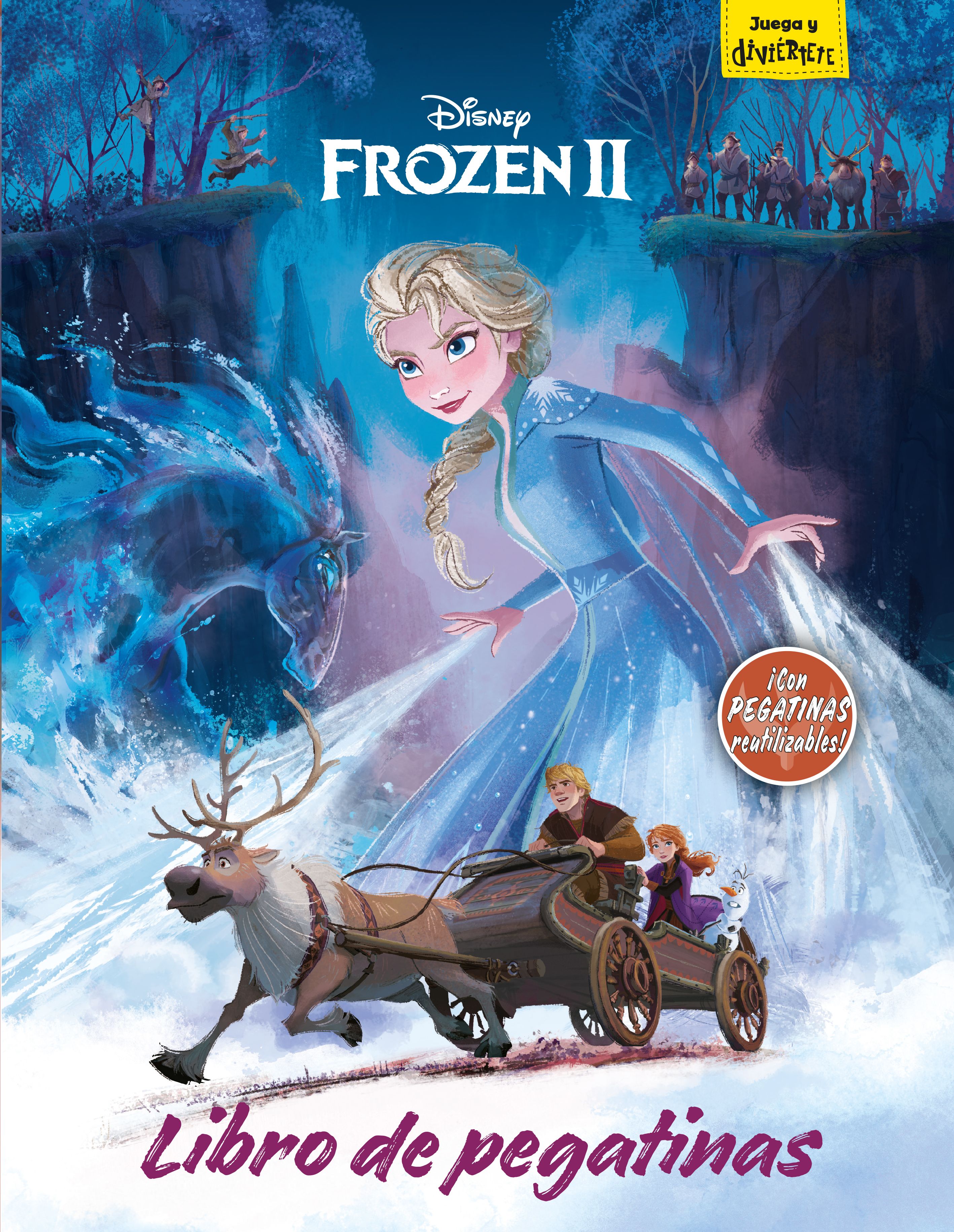 Disney Frozen 2 - Bloc de pegatinas con escenas de juego incluyendo 1200  pegatinas 46035 Bendon