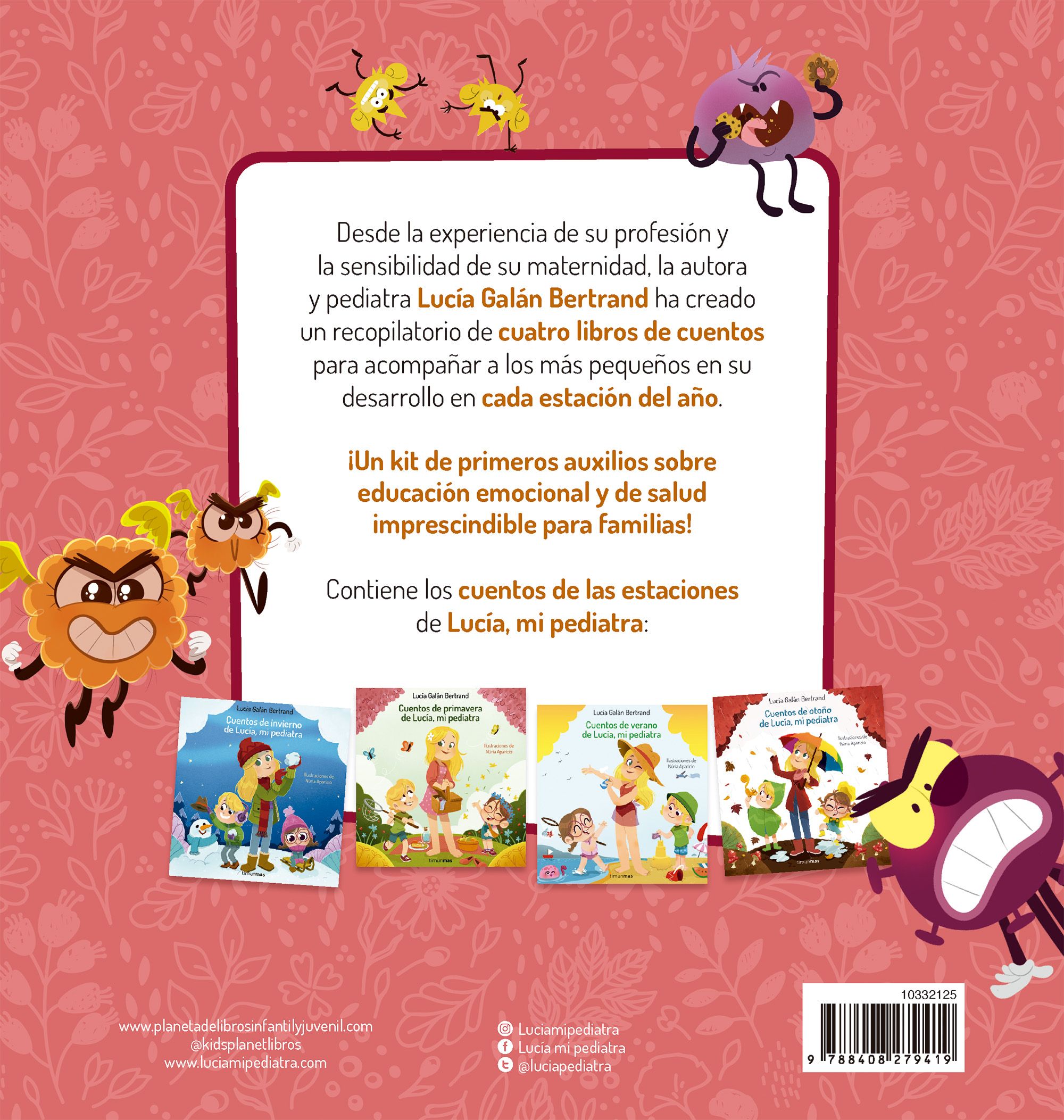 Cuentos de Lucía, mi pediatra 2: Ilustraciones de Núria Aparicio (Cuentos  infantiles de Lucía, mi pediatra) : Galán Bertrand, Lucía: : Libros
