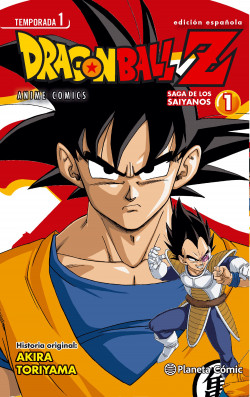Dragon Ball Z Anime Series Saiyanos nº 01/05 - Akira Toriyama |  PlanetadeLibros
