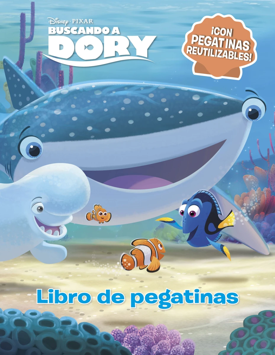 Buscando a Dory. Libro de pegatinas - Disney